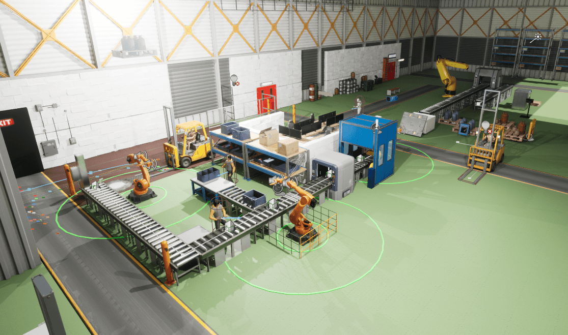 Digital Twin of a Gas Bottle Manufacturing Plant